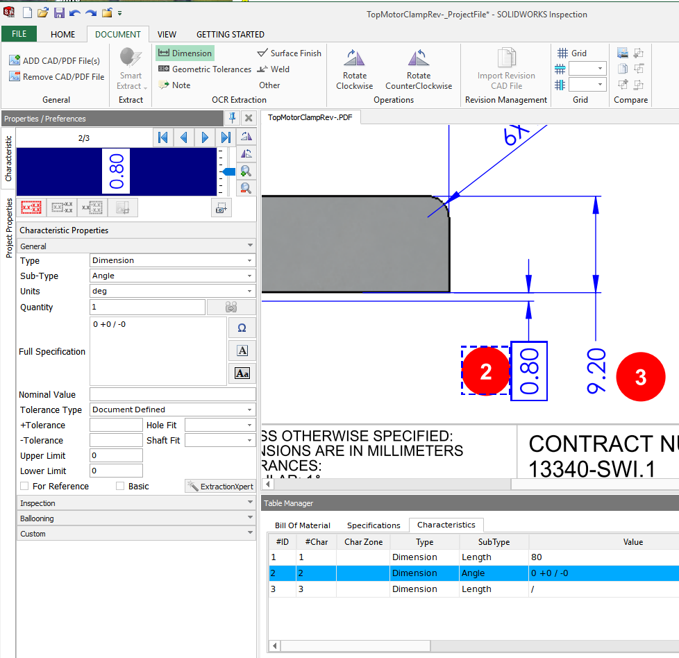 , Getting the most out of the OCR in SOLIDWORKS Inspection