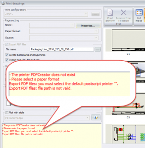 , SOLIDWORKS Electrical Schematic: Exporting to PDF