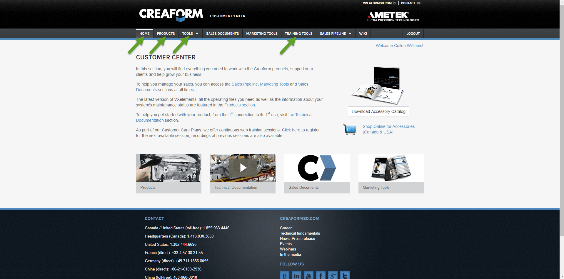 , Getting Started on Creaform&#8217;s Customer Center