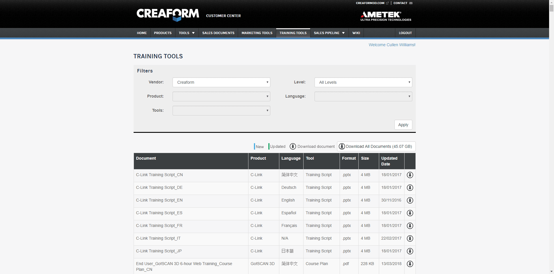 , Getting Started on Creaform&#8217;s Customer Center