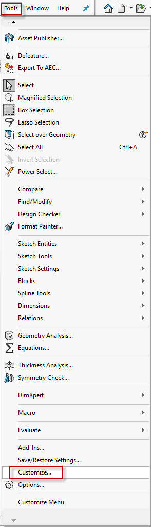 , Quick and Easy Ways to Customize Your SOLIDWORKS User Interface