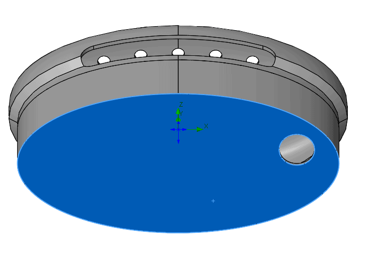 , SOLIDWORKS Flow Simulation: Lid creation for non-planar faces