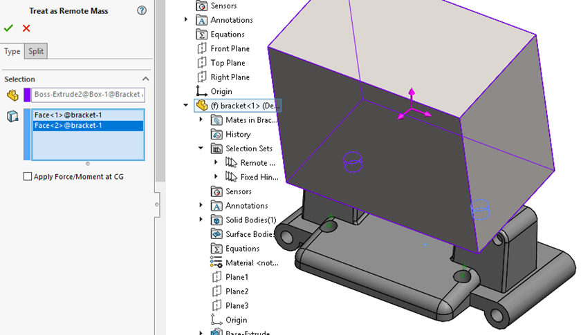 , Selection Sets and SOLIDWORKS Simulation