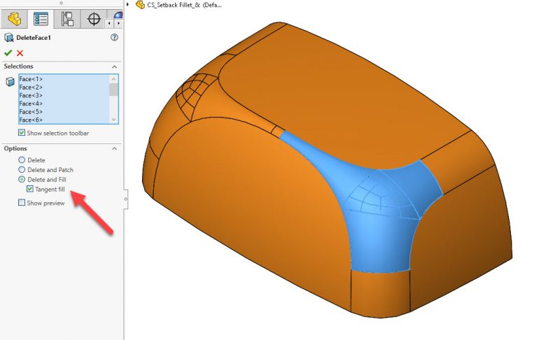 , SOLIDWORKS Delete Face Command Can Modify, Clean up and Improve Your Geometry