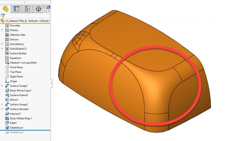 , SOLIDWORKS Delete Face Command Can Modify, Clean up and Improve Your Geometry