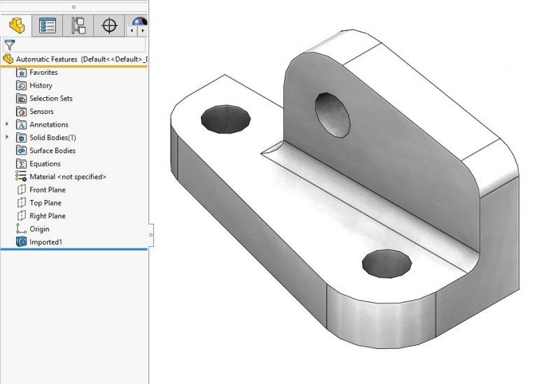 , SOLIDWORKS Delete Face Command Can Modify, Clean up and Improve Your Geometry