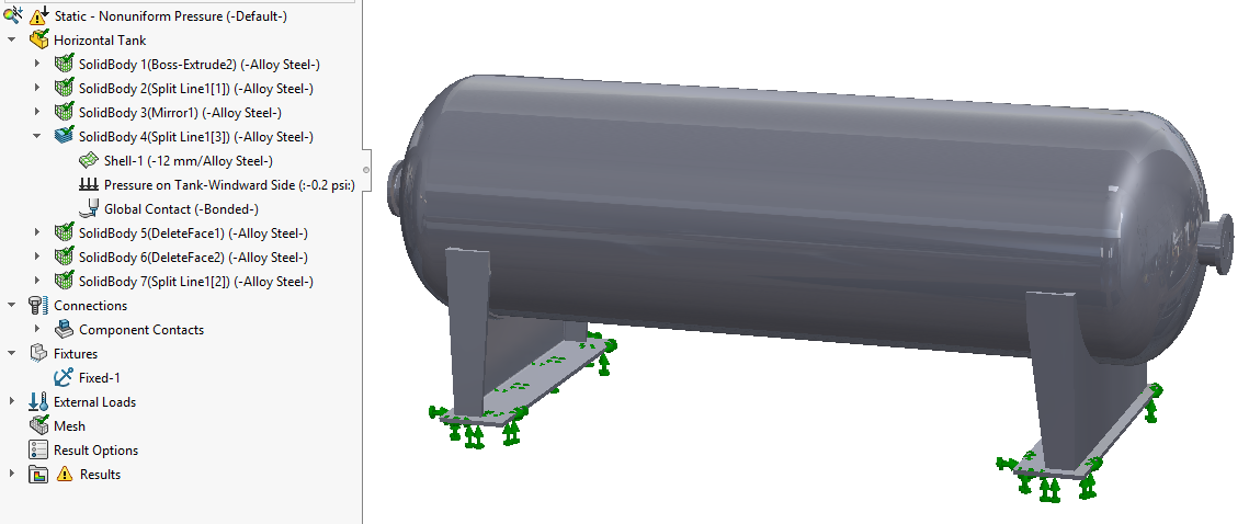 , SOLIDWOKS Simulation: Nonuniform Force and Pressure Loading in Cylindrical Coordinate Systems