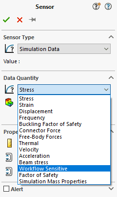 SOLIDWORKS Simulation Workflow Sensitive Sensor