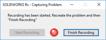 , How Do I Create a SOLIDWORKS Rx Problem Capture?