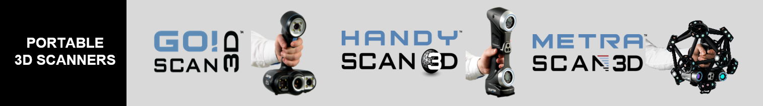 , Creaform portable 3D scanner tracking, Go!SCAN