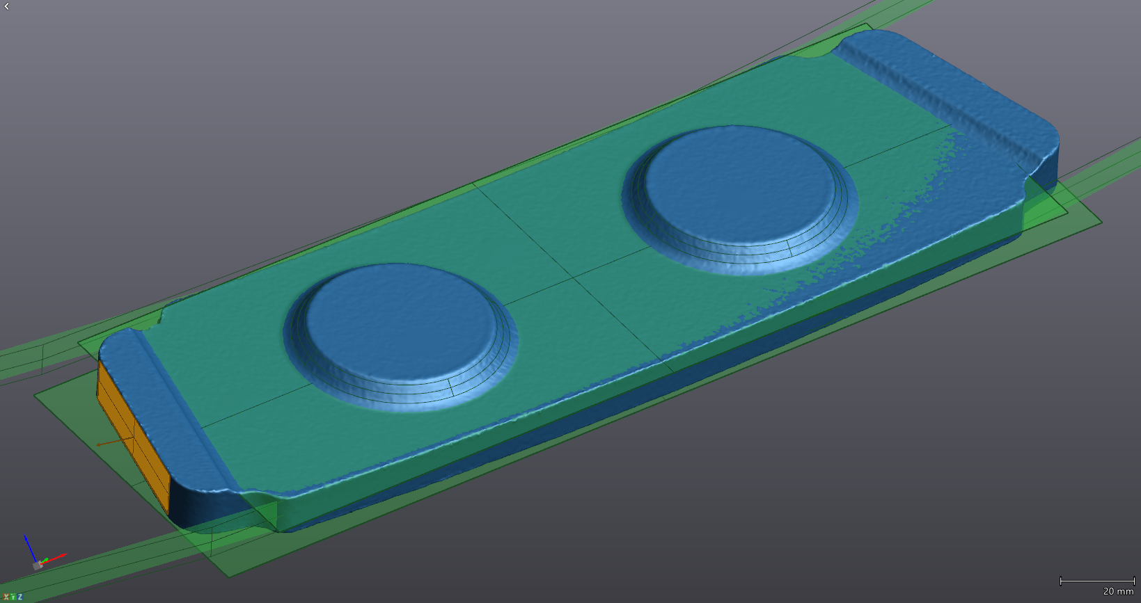 , Scan to CAD Comparison in VXModel to Double Check Reverse Engineered Models