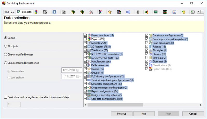 , SOLIDWORKS Schematic: Future Upgrades and Disaster Recovery