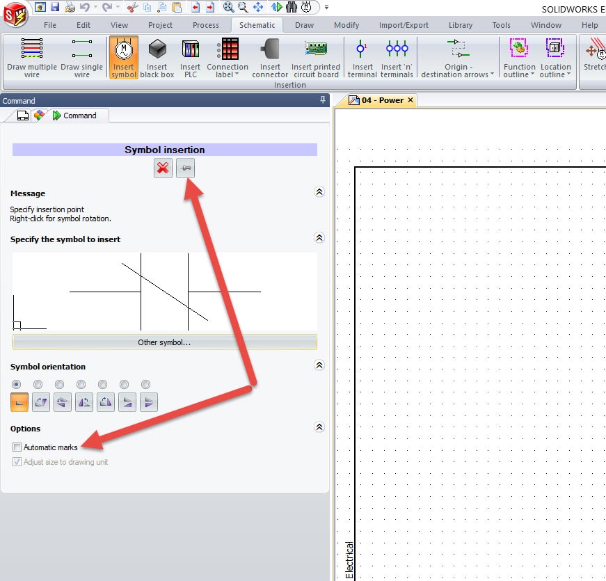 , SOLIDWORKS Schematic Speed Boost: Adding Content Shortcuts