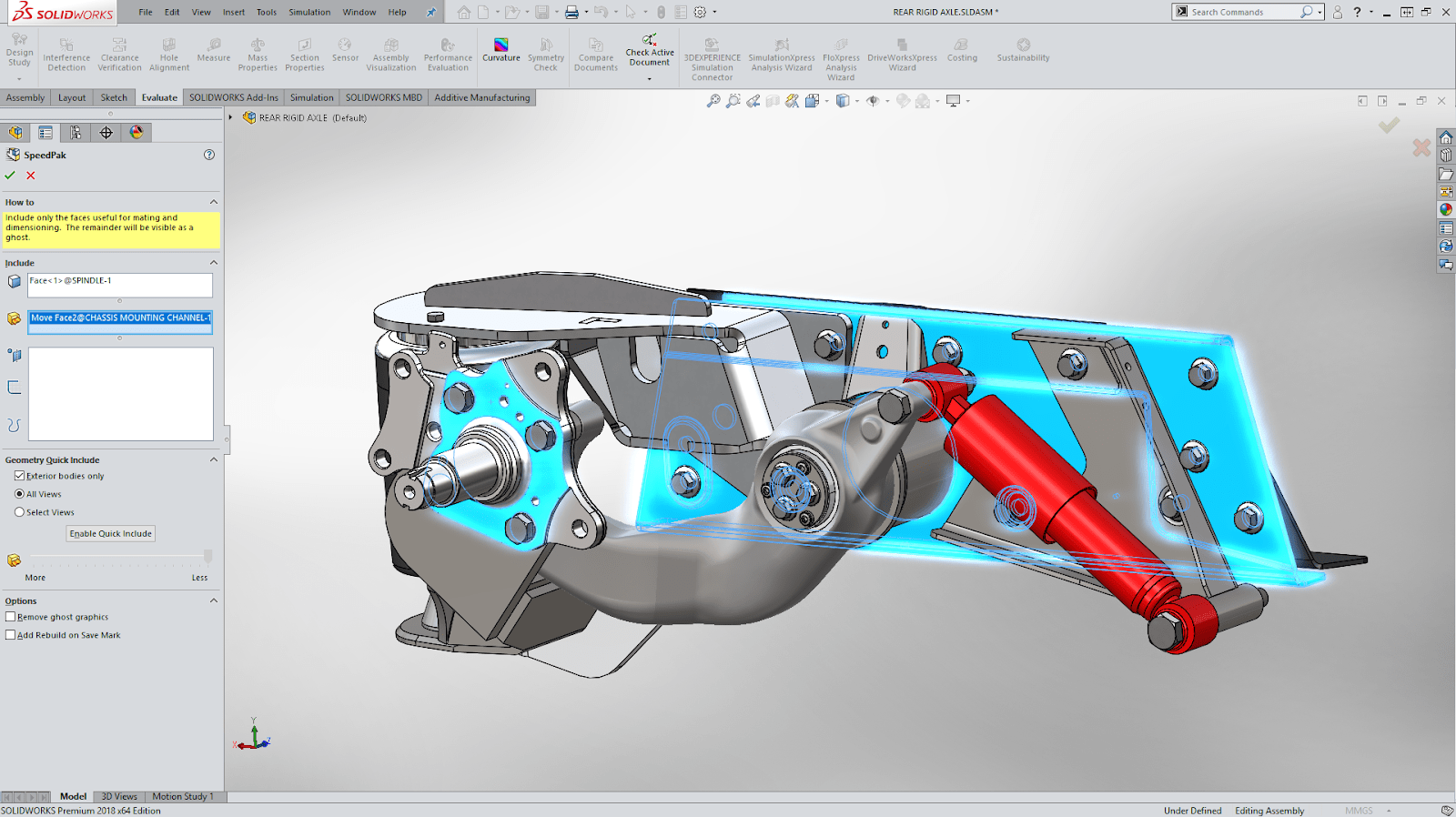 SOLIDWORKS SpeedPak