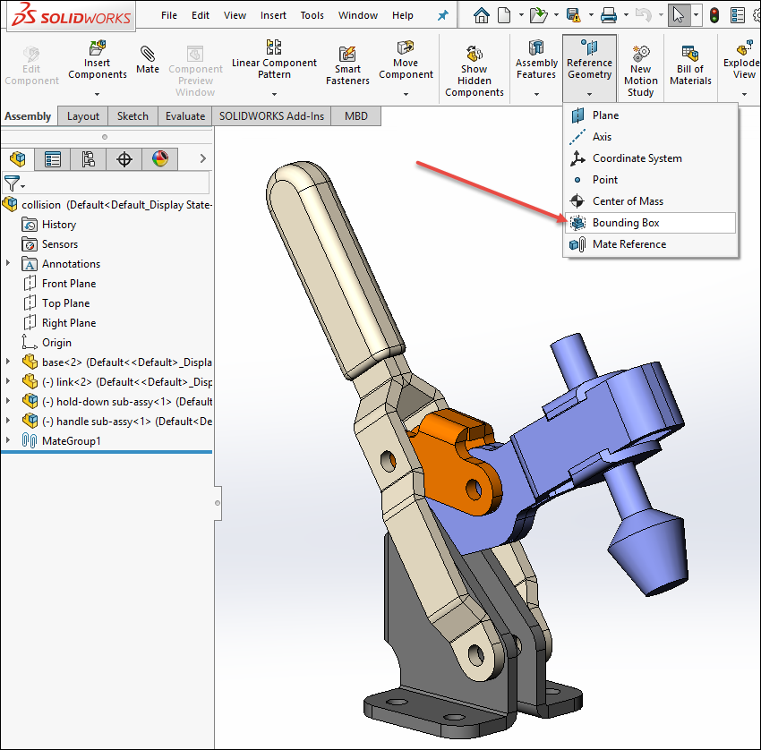 , SOLIDWORKS 2019 What’s New – Bounding Box in Assemblies – #SW2019