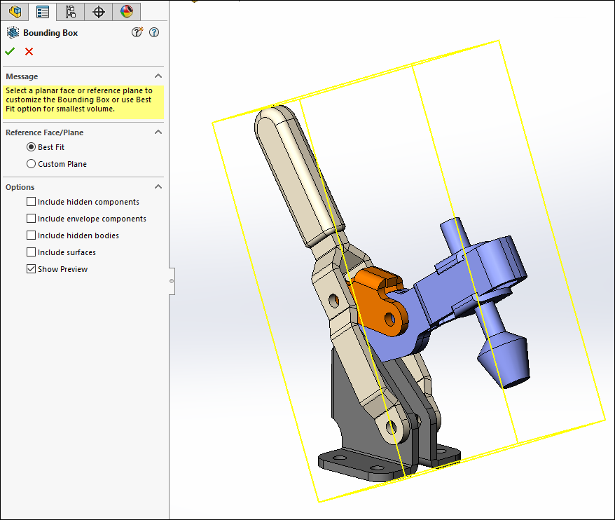 , SOLIDWORKS 2019 What’s New – Bounding Box in Assemblies – #SW2019