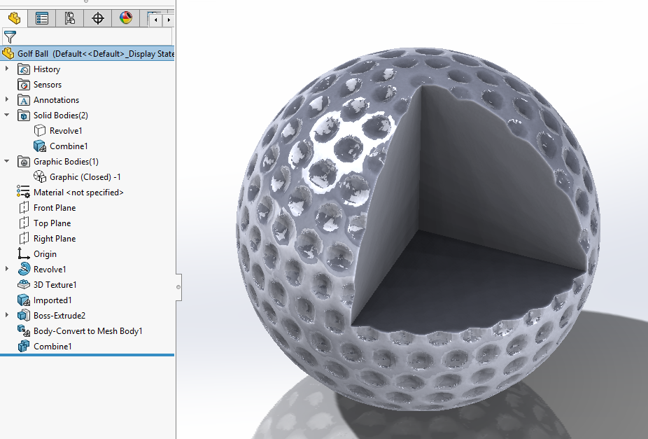 SOLIDWORKS 2019 What’s New 3D Textures SW2019SOLIDWORKS 2019 What