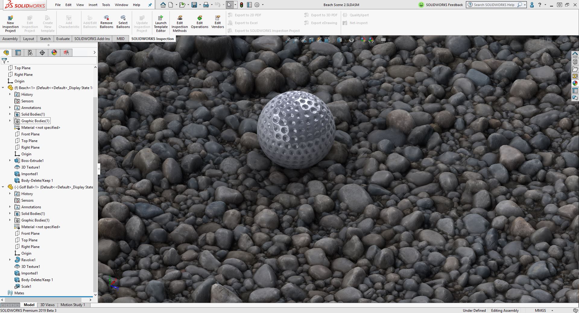 SOLIDWORKS 2019 What’s New 3D Textures SW2019SOLIDWORKS 2019 What