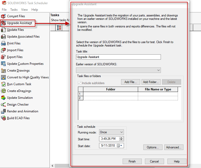 , SOLIDWORKS 2019 What&#8217;s New &#8211; Comparing Geometry in Upgrade Assistant #SW2019