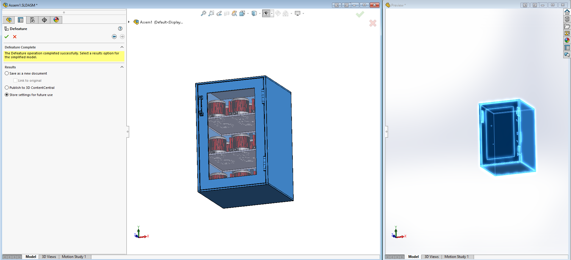 , SOLIDWORKS 2019 What’s New – Defeature Property Manager – #SW2019