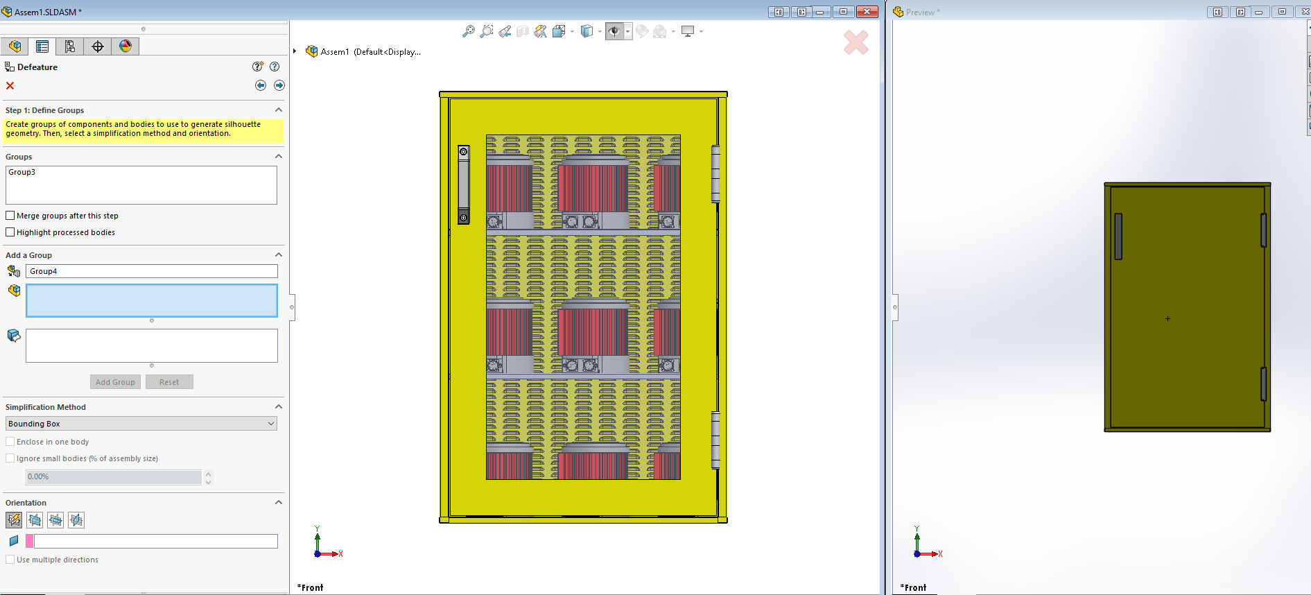 , SOLIDWORKS 2019 What’s New – Defeature Property Manager – #SW2019