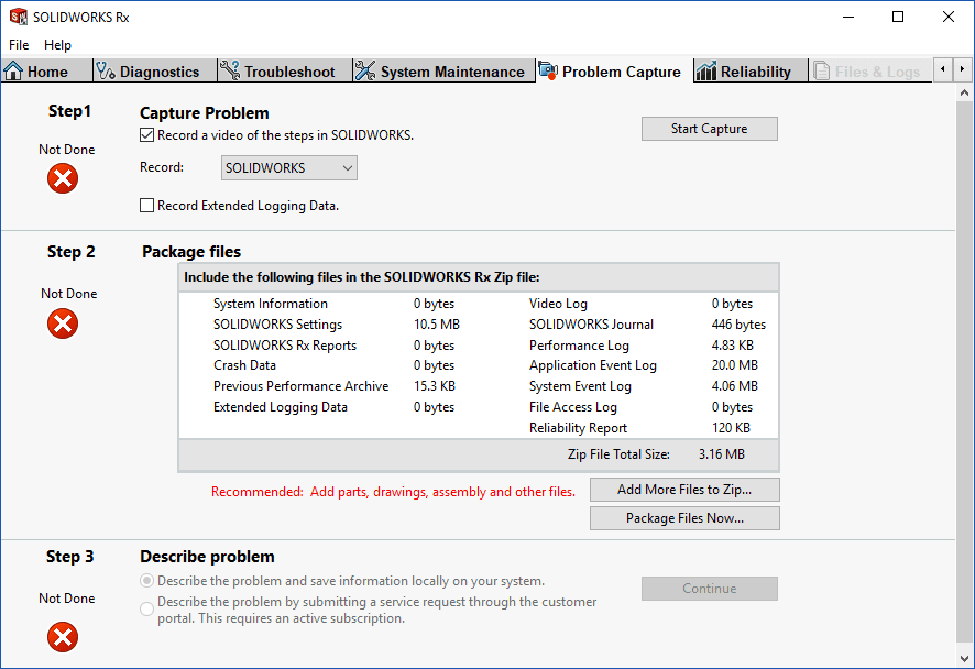 , SOLIDWORKS 2019 What’s New – Improved Problem Capture in SOLIDWORKS Rx – #SW2019