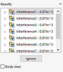 , SOLIDWORKS 2019 What’s New – Interference Detection in Multi-Body Parts – #SW2019