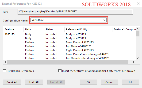 , SOLIDWORKS 2019 What’s New – Insert Part with Configuration Selection – #SW2019