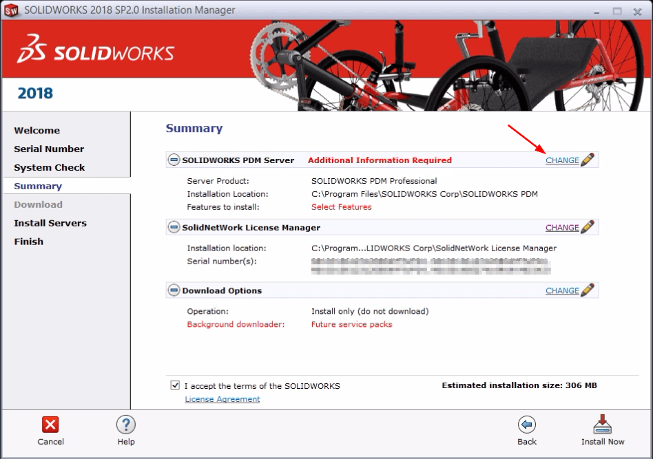 solidworks pdm server insta