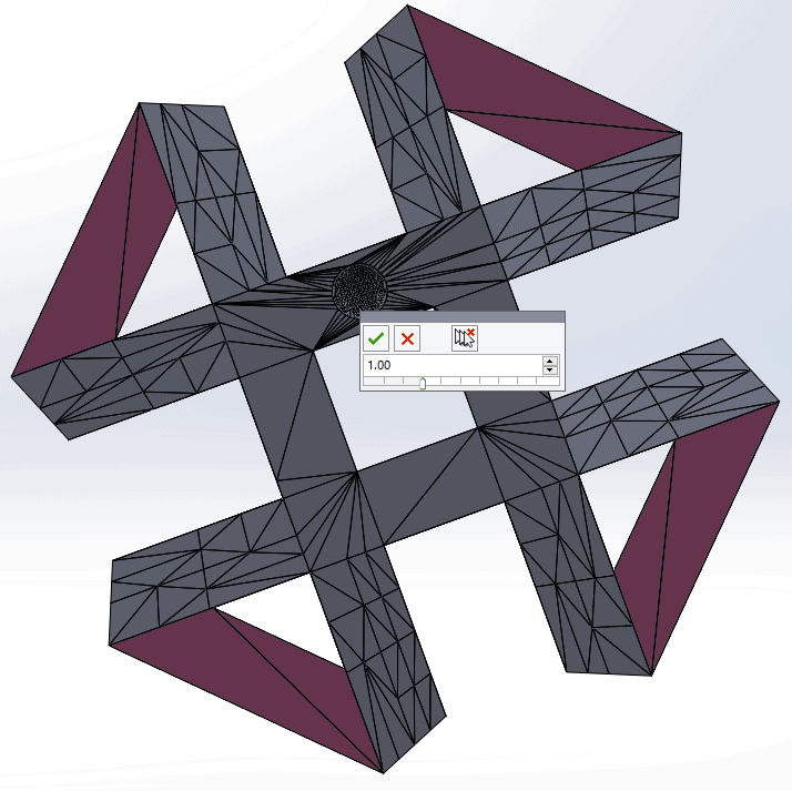 , SOLIDWORKS 2019 What’s New – More Tools for Preparing Meshes – #SW2019