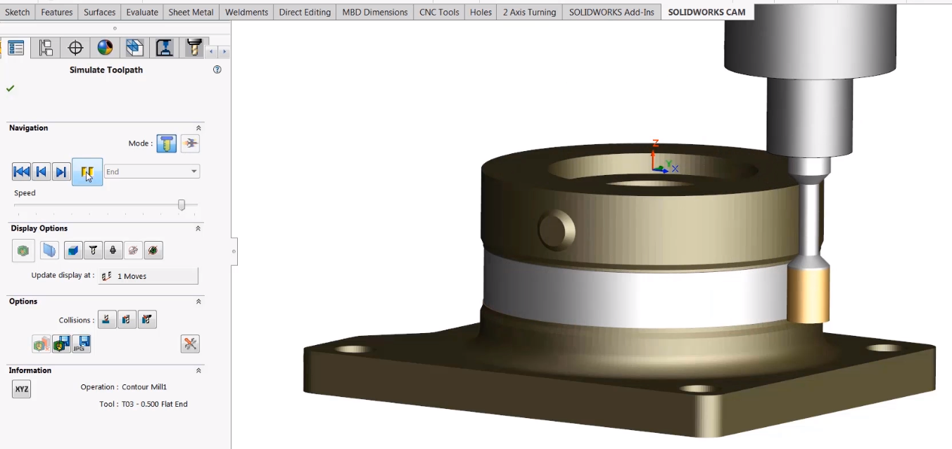 , SOLIDWORKS 2019 What’s New – SOLIDWORKS CAM Updates – #SW2019