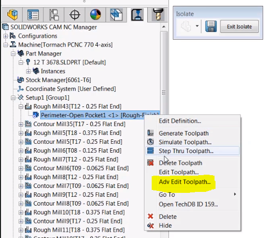 , SOLIDWORKS 2019 What’s New – SOLIDWORKS CAM Updates – #SW2019