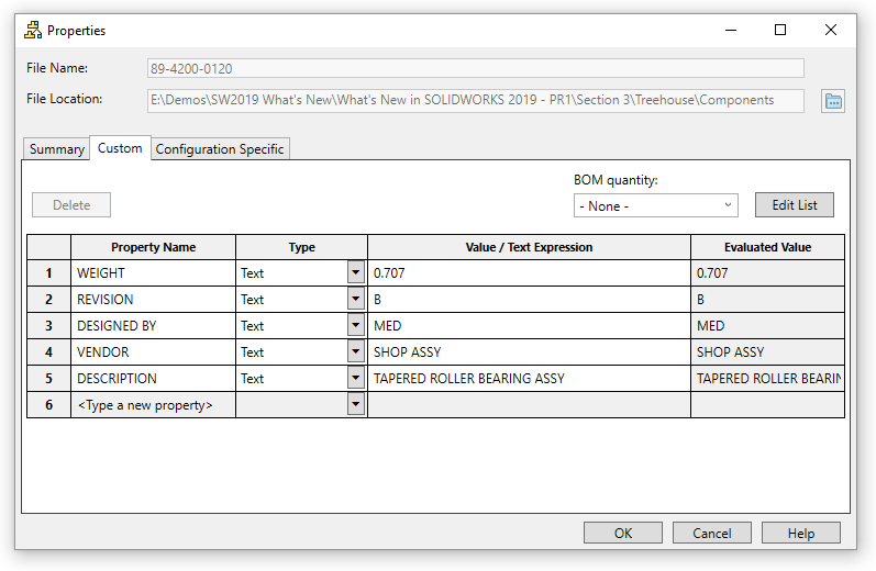 , SOLIDWORKS 2019 What’s New – Treehouse – #SW2019