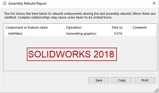 , SOLIDWORKS 2019 What’s New – Performance Evaluation – #SW2019