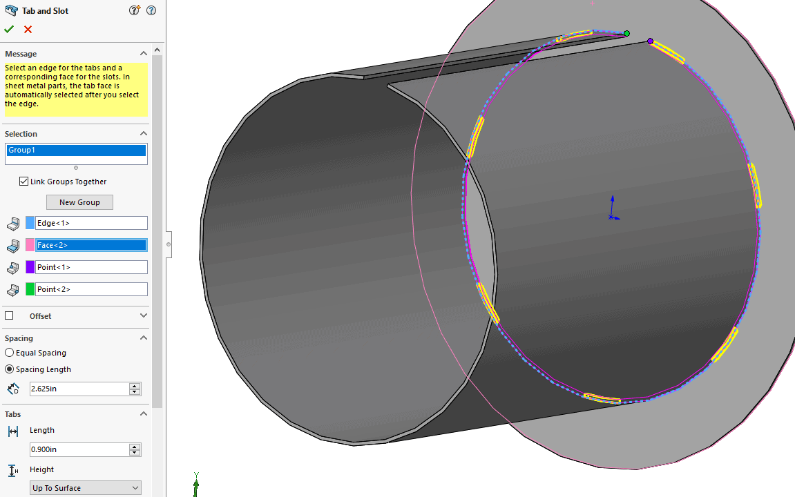 , SOLIDWORKS 2019 What’s New –Sheet Metal Tab and Slot Enhancements &#8211; #SW2019