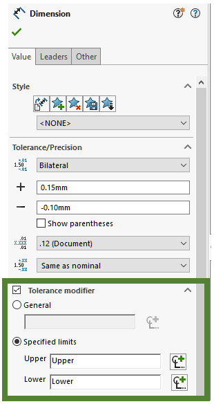 , SOLIDWORKS 2019 What’s New – ISO Tolerance &#8211; Modifying Symbols – #SW2019