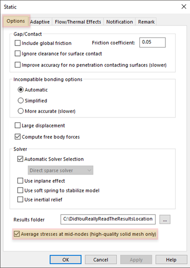 , SOLIDWORKS 2019 What’s New – Stress Averaging at Mid-side Nodes – #SW2019