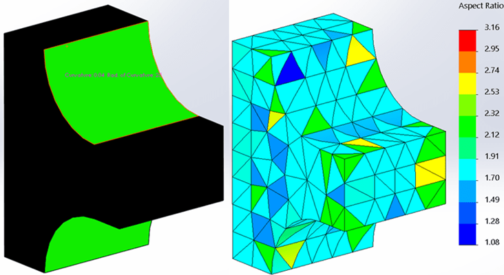 , SOLIDWORKS 2019 What’s New – Stress Averaging at Mid-side Nodes – #SW2019