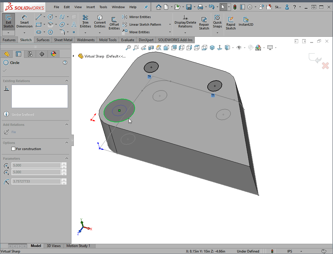 , SOLIDWORKS 2019 What’s New – Editing Generic Splines – #SW2019