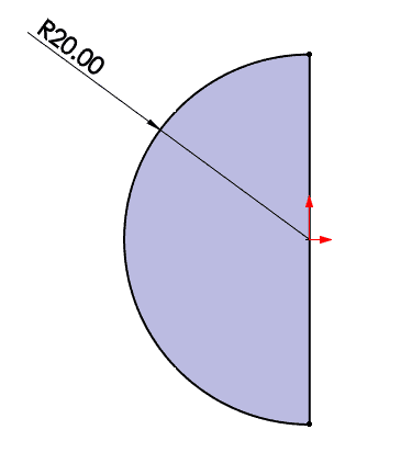 How to make a sphere in solidworks