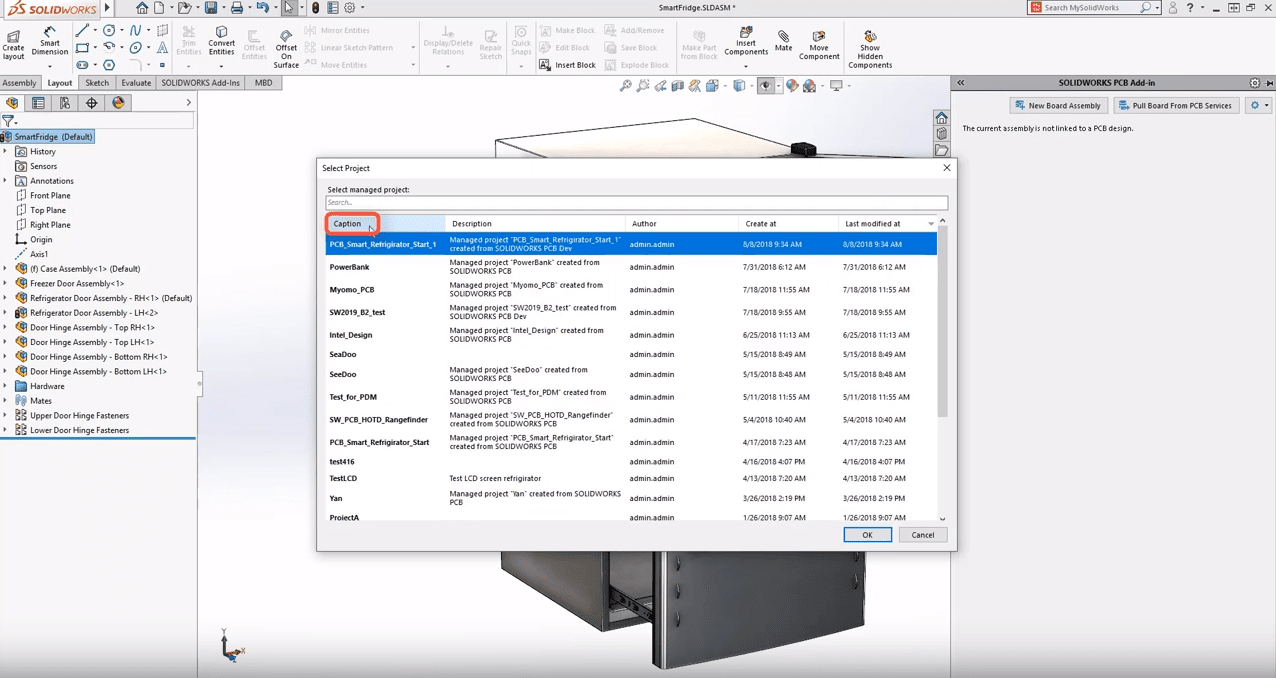 SOLIDWORKS PCB 2019