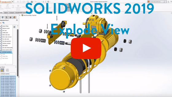solidworks 2019 exploded view
