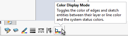 Color Display Mode Button