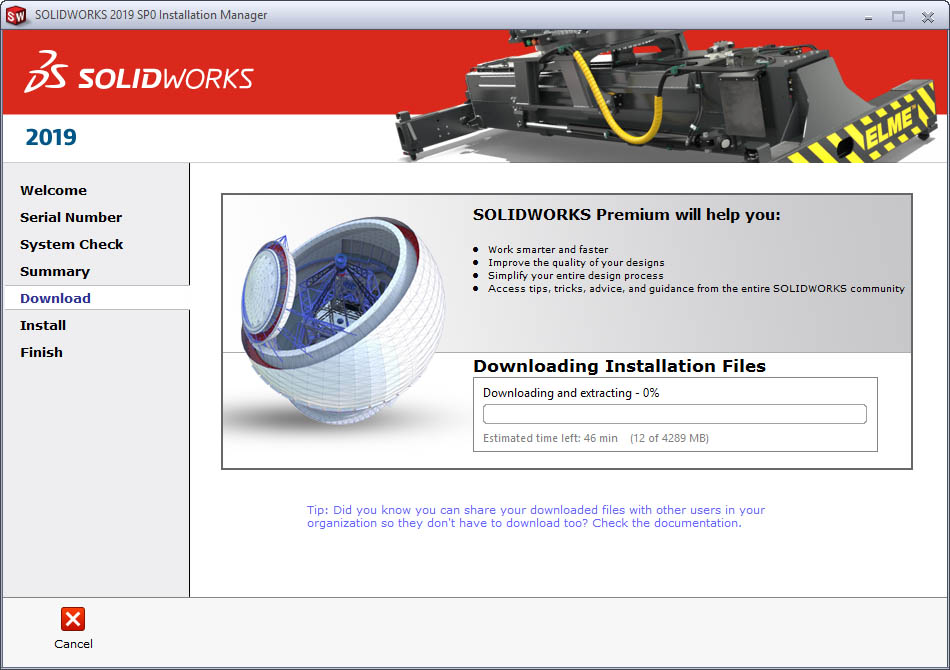 SOLIDWORKS 2019 Installation Guide Part 1 Individual Installation