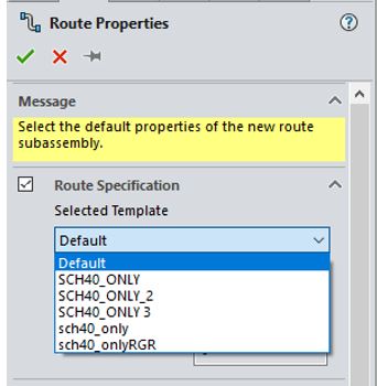 , How to Create a SOLIDWORKS Piping Route