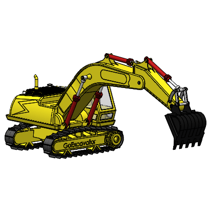 A picture containing power shovel, transport Description generated with very high confidence