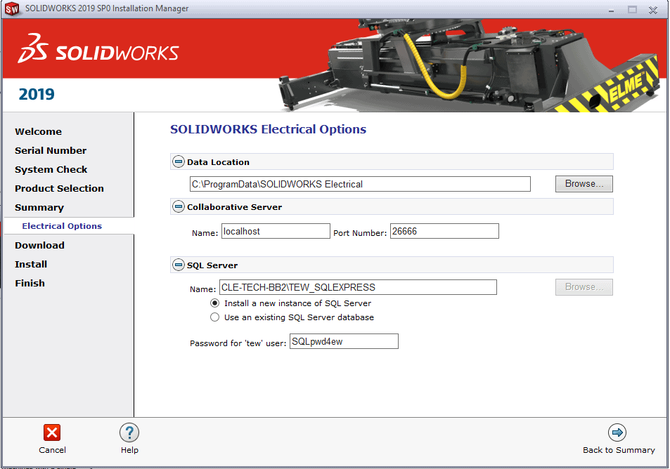 , SOLIDWORKS 2019 Installation Guide Part 3 – Electrical Installations