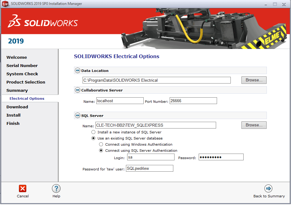 , SOLIDWORKS 2019 Installation Guide Part 3 – Electrical Installations