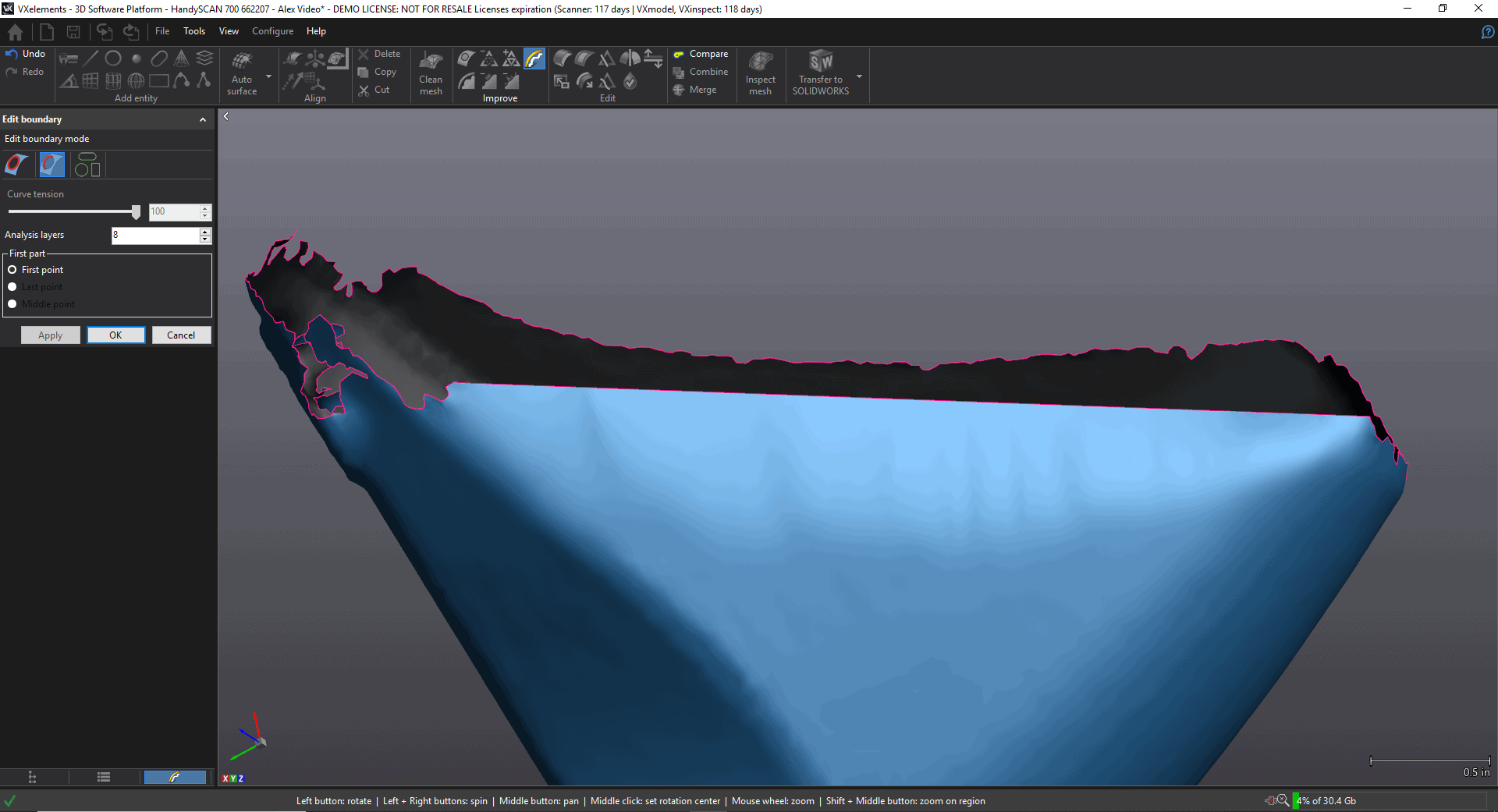 , Tips and Tricks for VX Model: Patching Holes