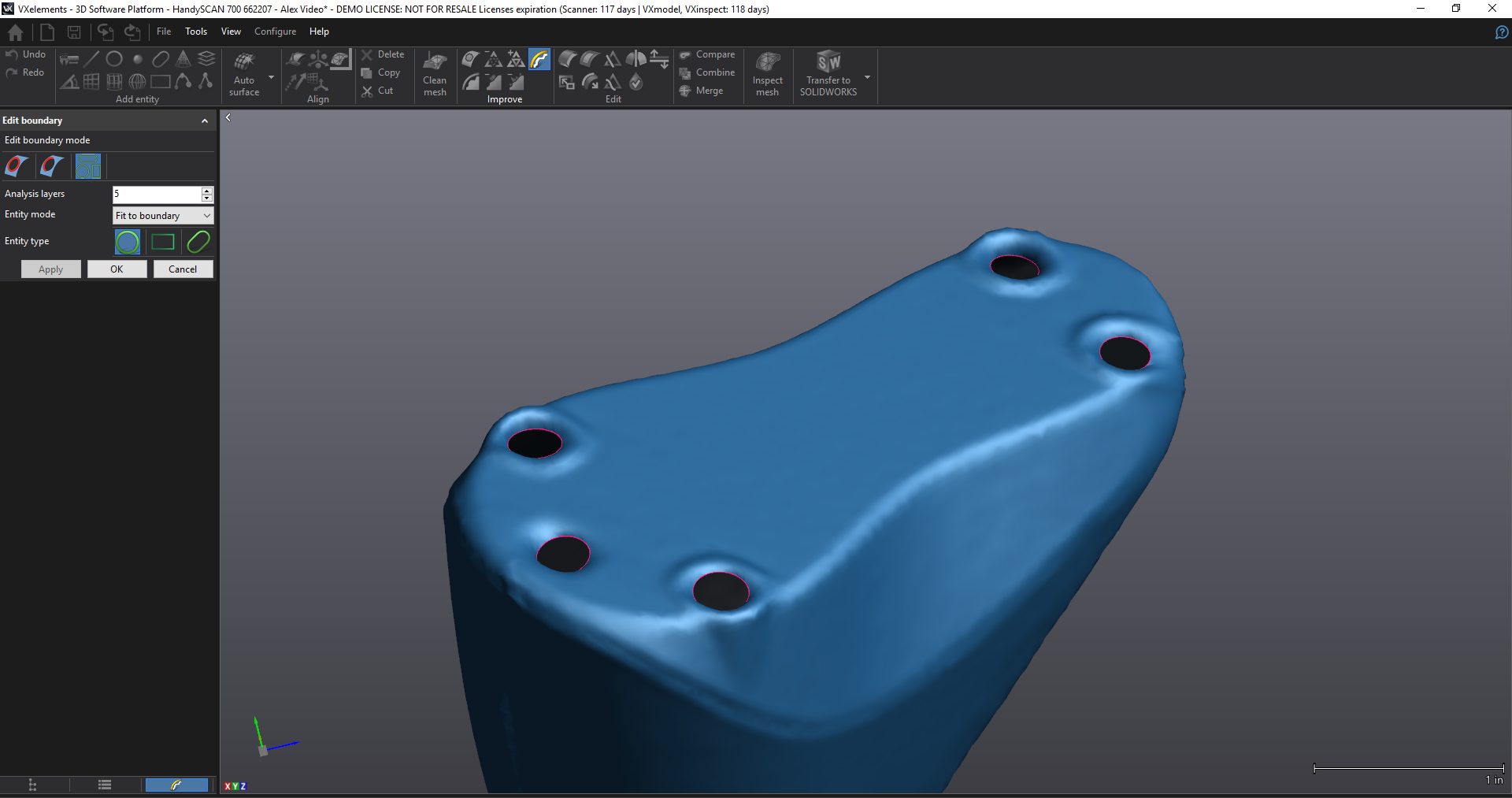 , Tips and Tricks for VX Model: Patching Holes